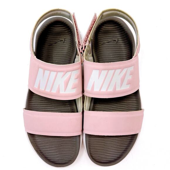 ❌SOLD❌ Nike Tanjun Women’s Size 6 Pink Open Toe Slingback Sport Sandal Shoes - Picture 2 of 8